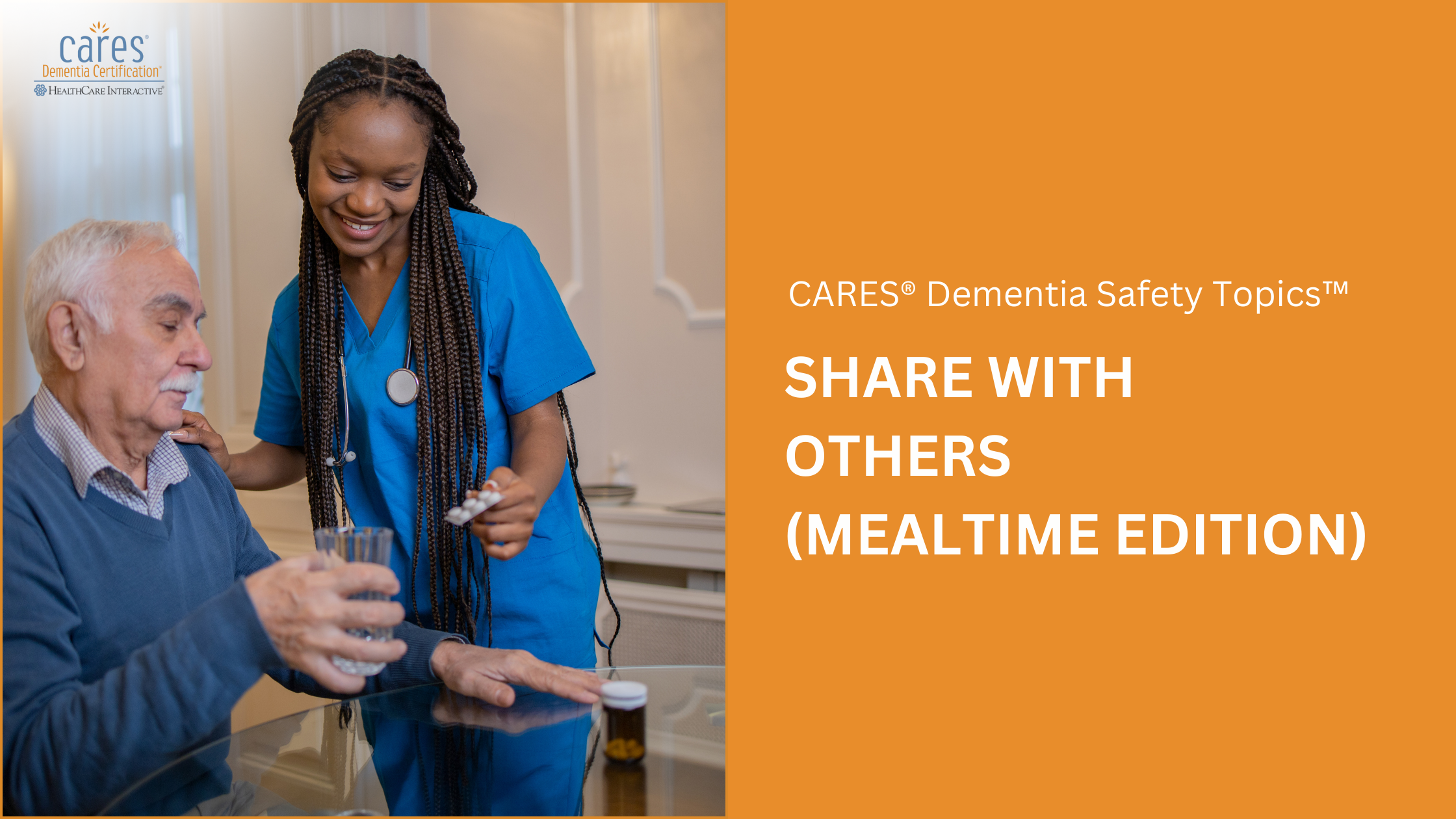 Share With Others (Mealtime Edition)- The fifth step in CARES® Approach