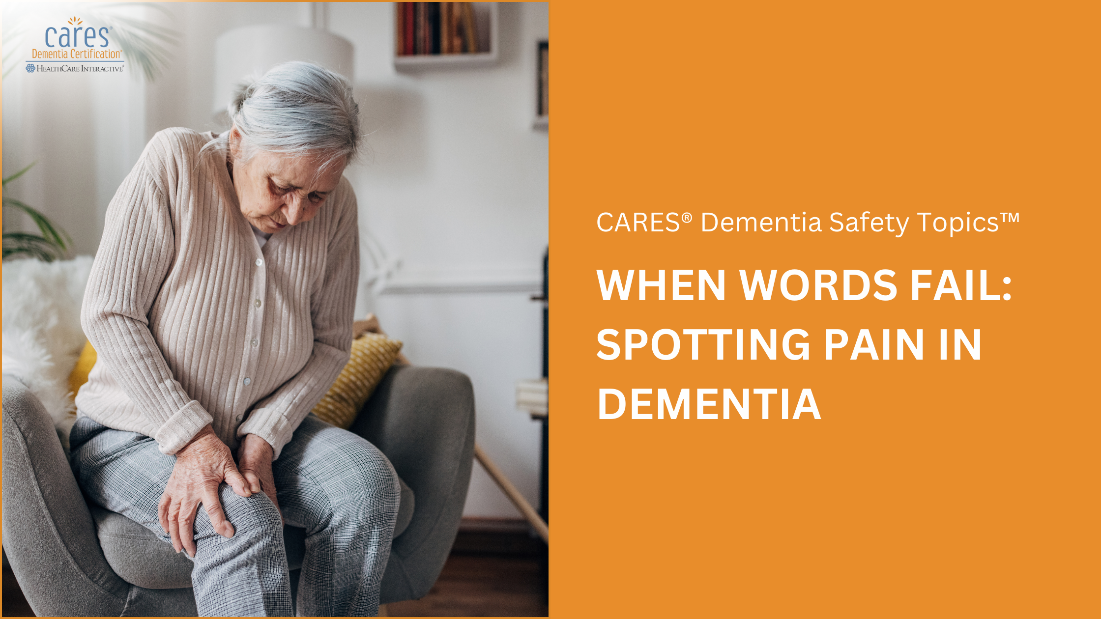Understanding and Easing Pain in People with Dementia