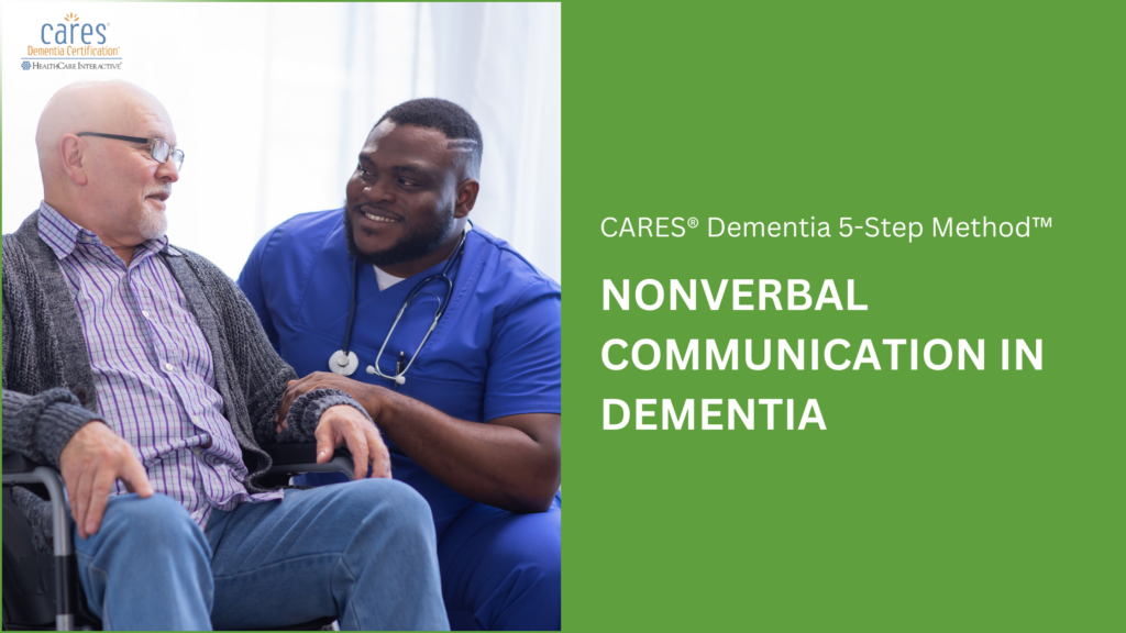 Nonverbal communication in dementia