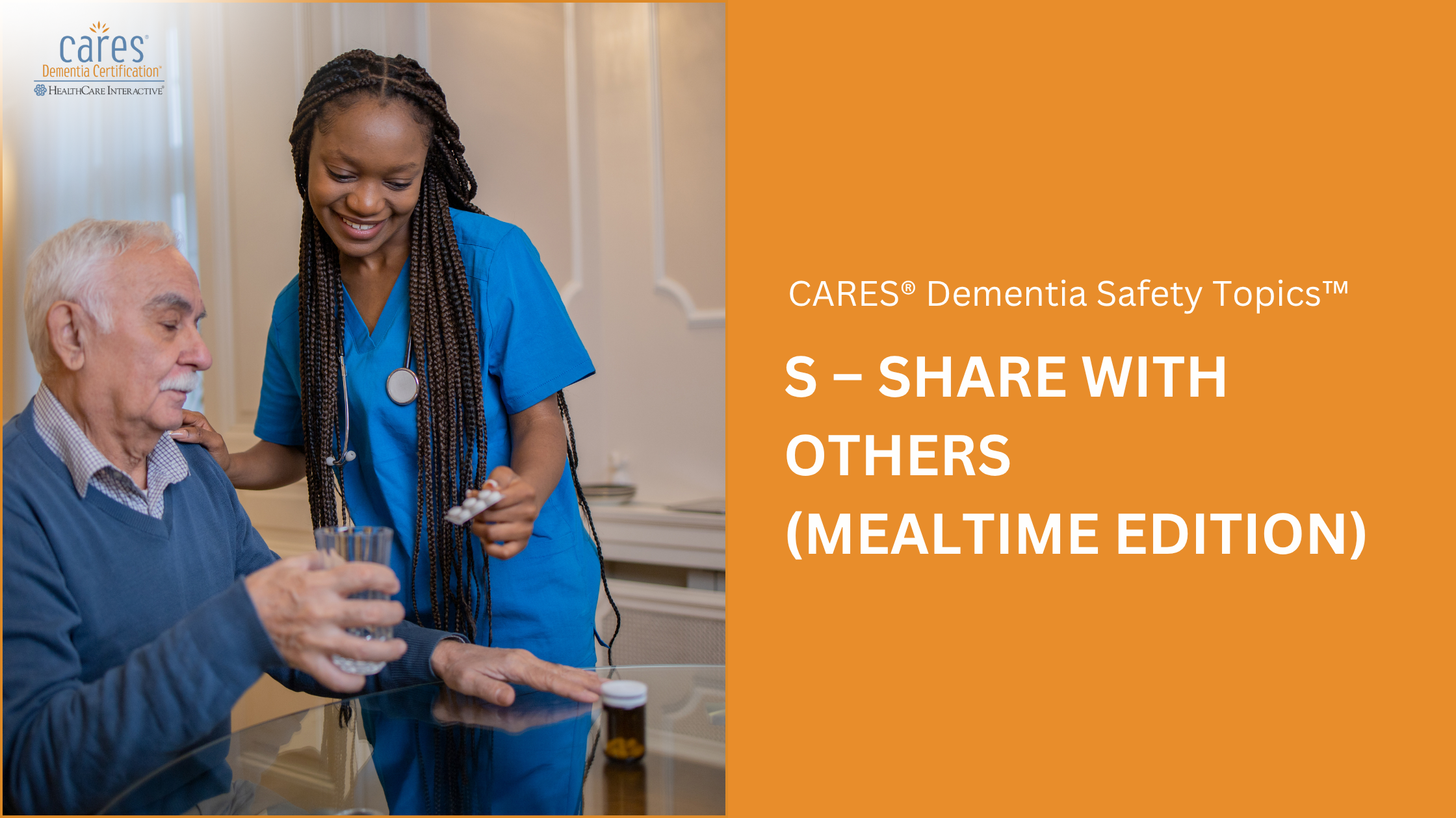 Share With Others (Mealtime Edition)- The fifth step in CARES® approach
