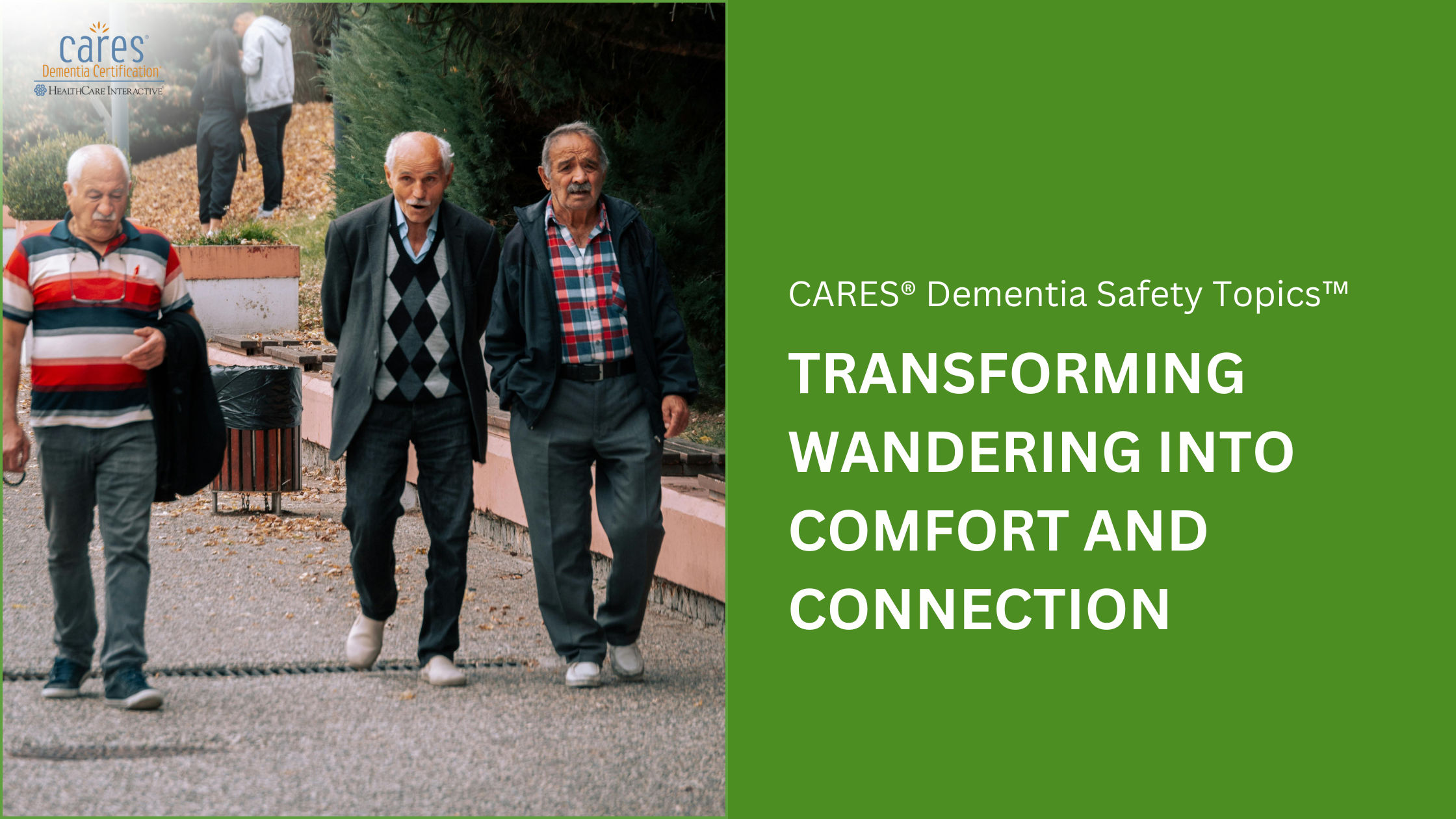 Safe Pathways, Calm Minds: Helping People Wander Well