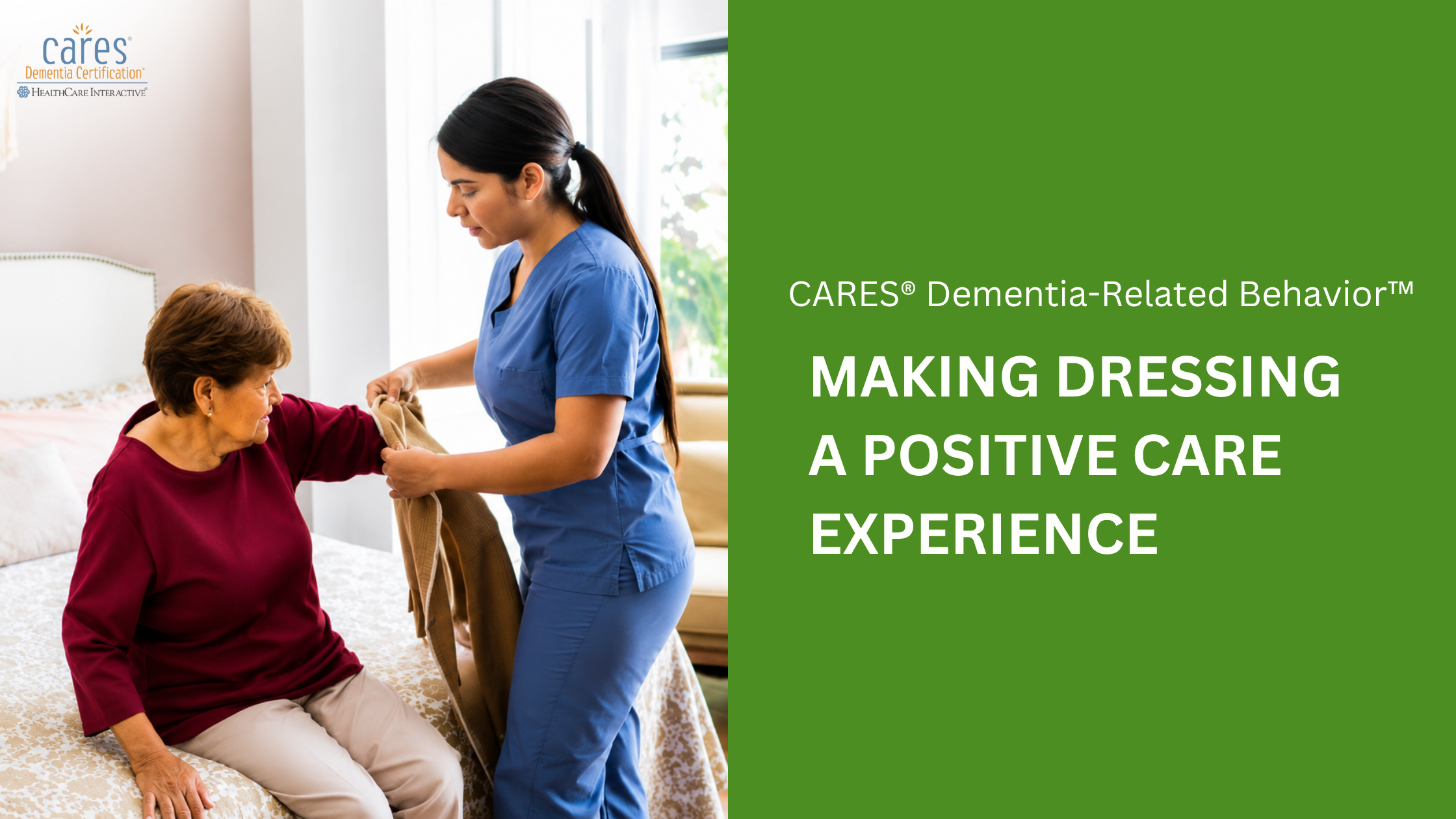 Dressing a Person with Dementia