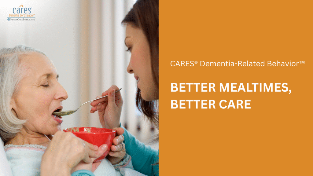 Eating support for dementia