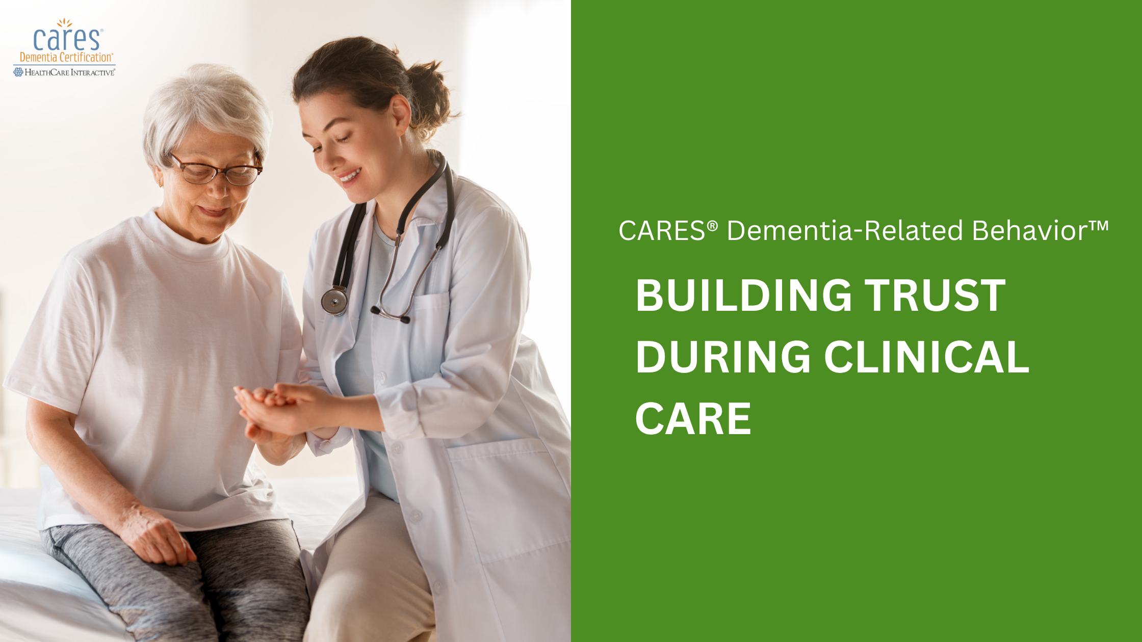 Building Trust During Clinical Procedures in Dementia Care
