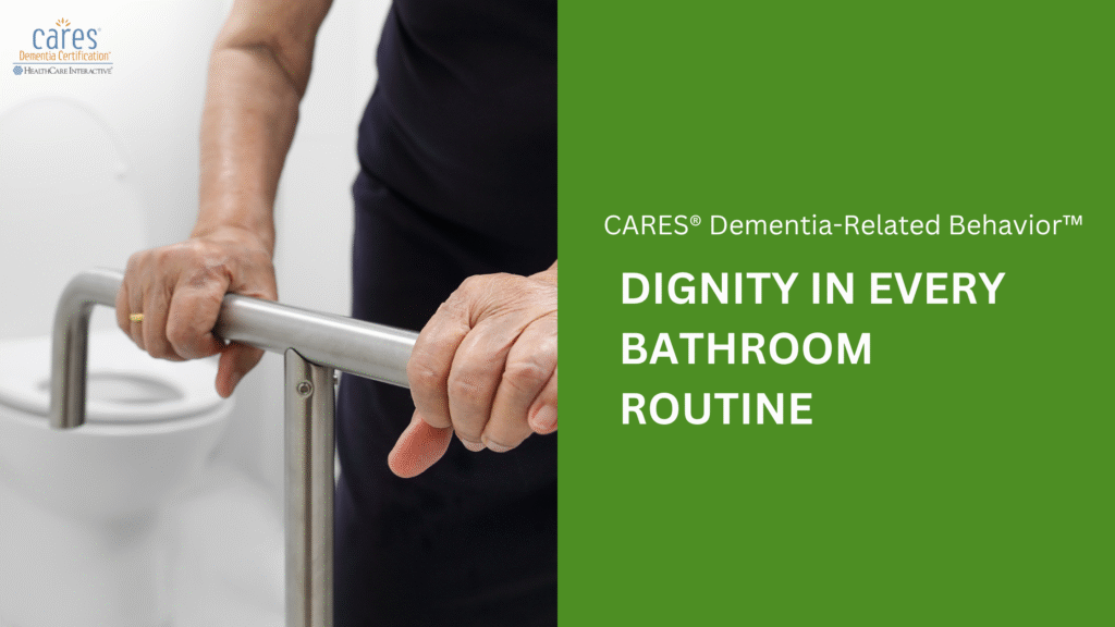 Toileting care in dementia